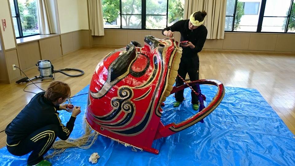 善光寺御開帳篠ノ井大獅子奉納に向けて！